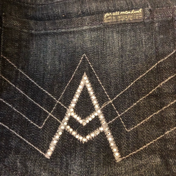 NWT jeans by 7 for all Mankind- size 30 - Picture 3 of 6
